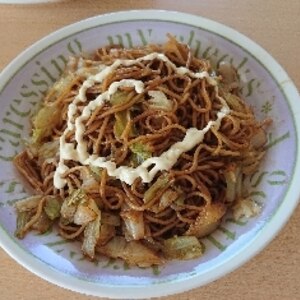 キャベツとにんじんの焼きそば♪